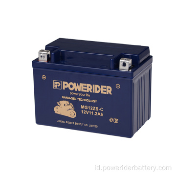 12V 11.2Ah YTZ12S Nano-Gel Tech Motor Starter Baterai